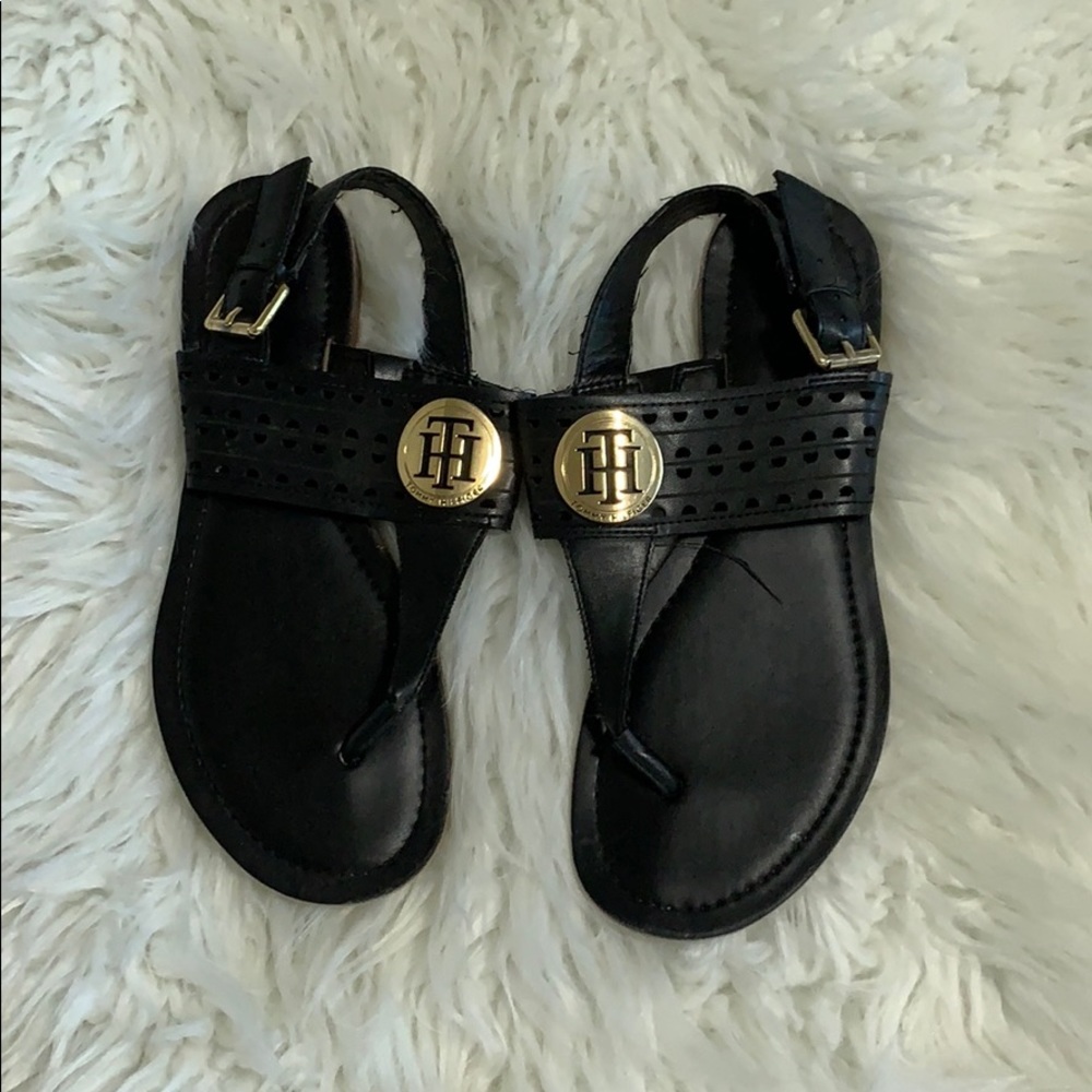 Black sandals